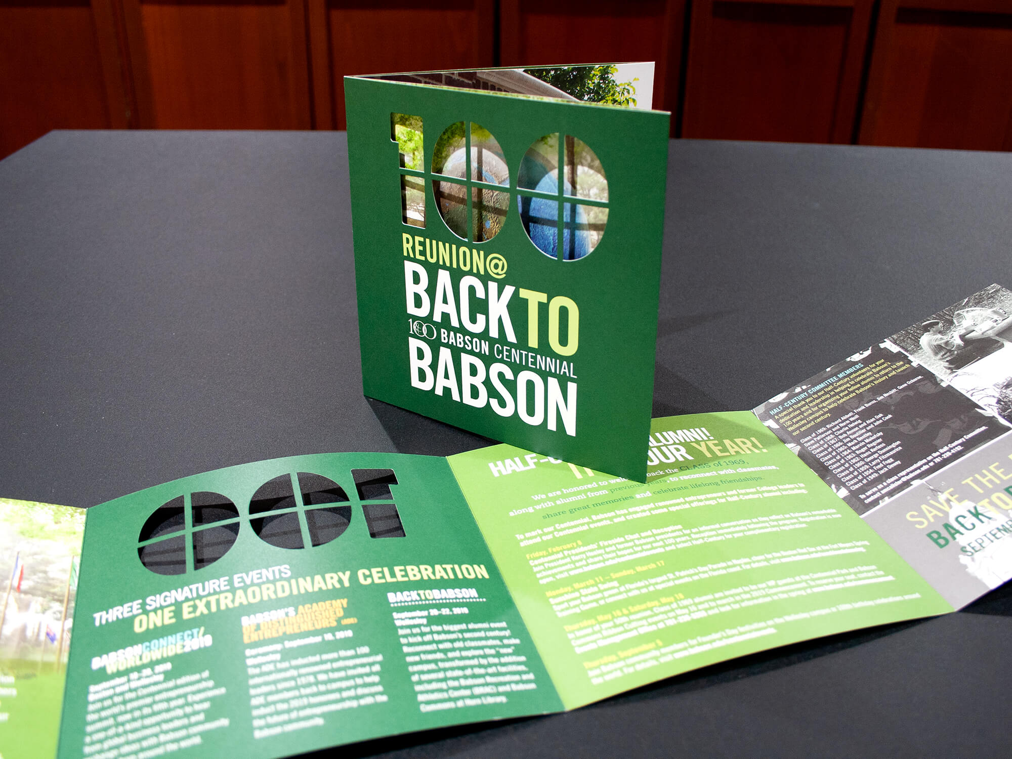 Babson University Back To Babson Brochure